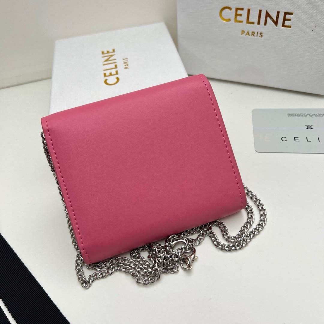 Celine TRIOMPHE Wallet 10783 LM57 11cm