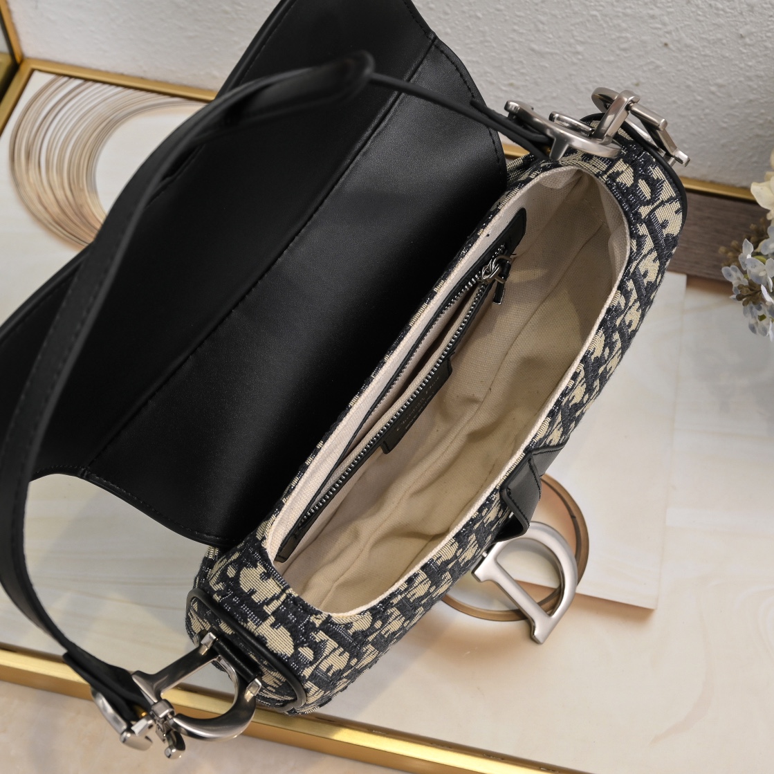Dior Saddle Bag 6677 LM012 25.5cm