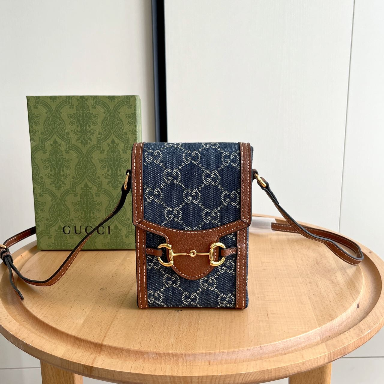 Gucci Horsebit 1955 Mini Shoulder Crossbody Bag(Replica)