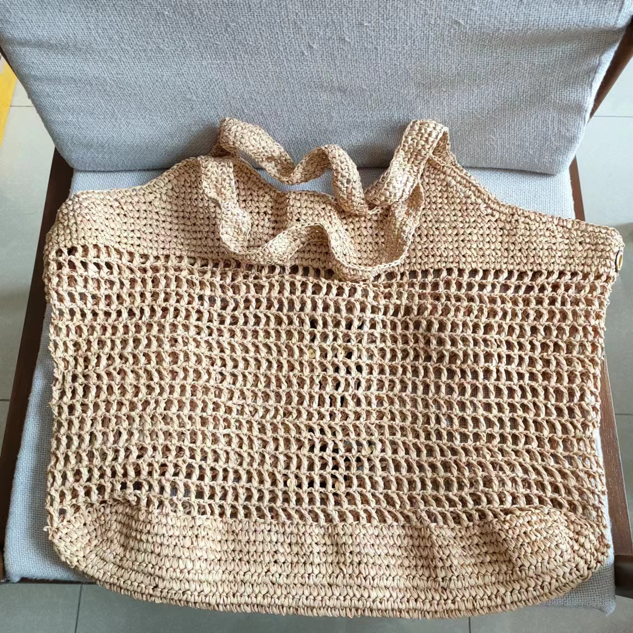 YSL ICARE Shopping Bag 698651-1 LM081 47cm