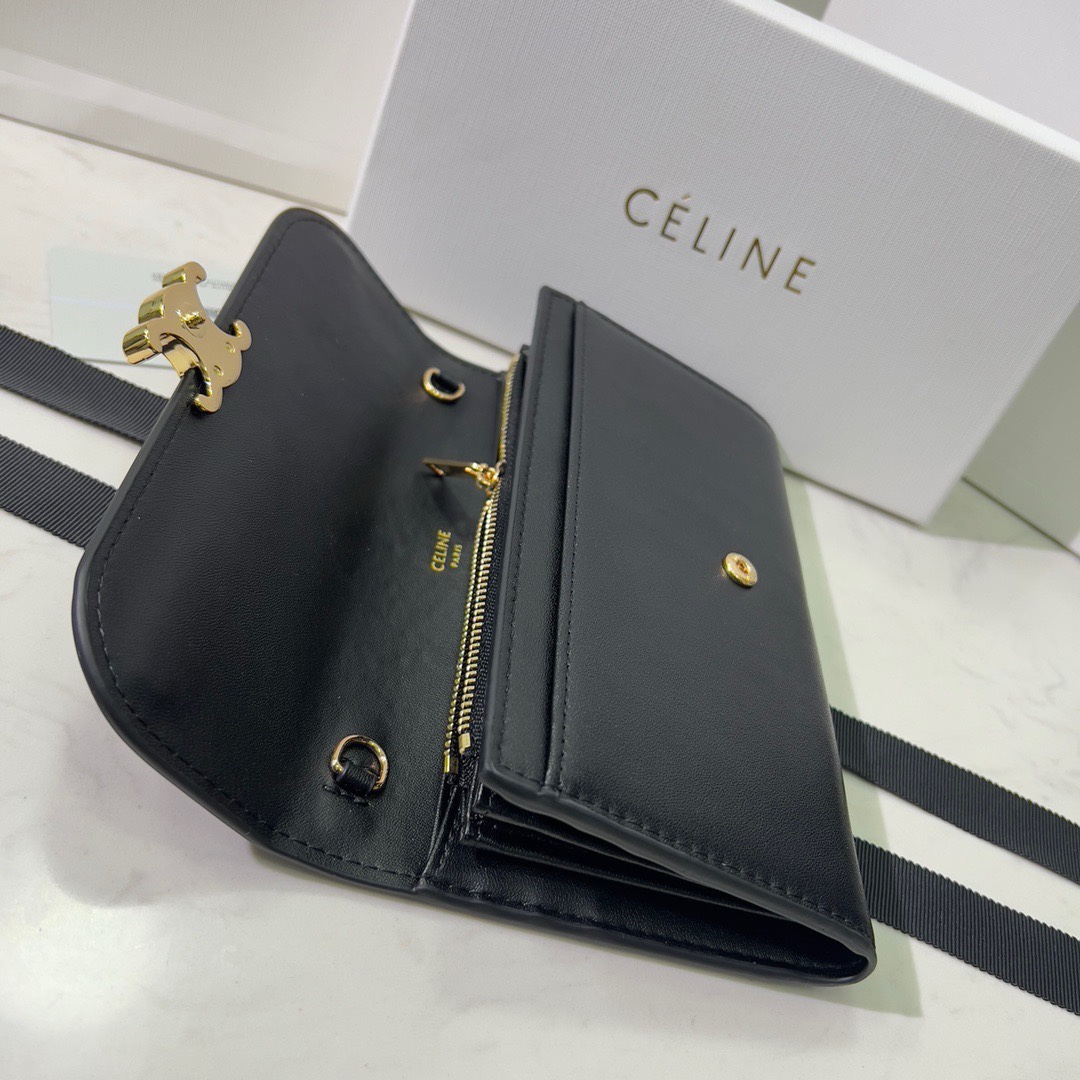 Celine CLAUDE Chain Bag 1962 LM59 19cm