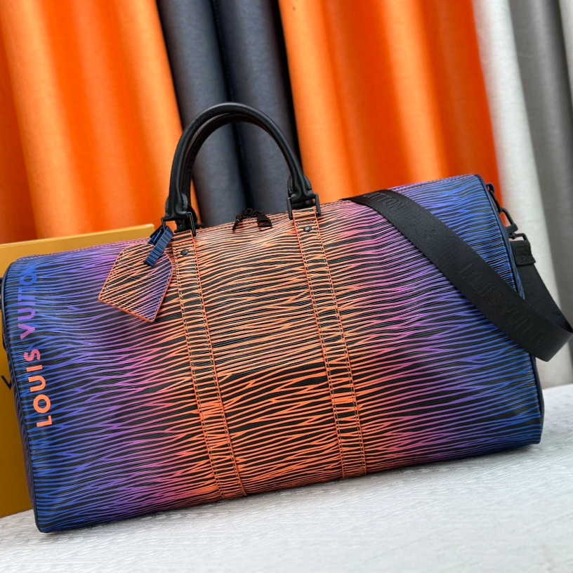 Louis Vuitton Keepall Bandoulière 50 Travel Bag M23174 M41416 Epi Soft XL