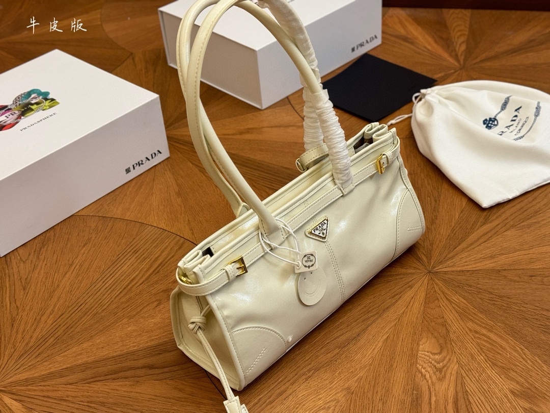 Prada Soft lux Tote 014 DB502 32cm