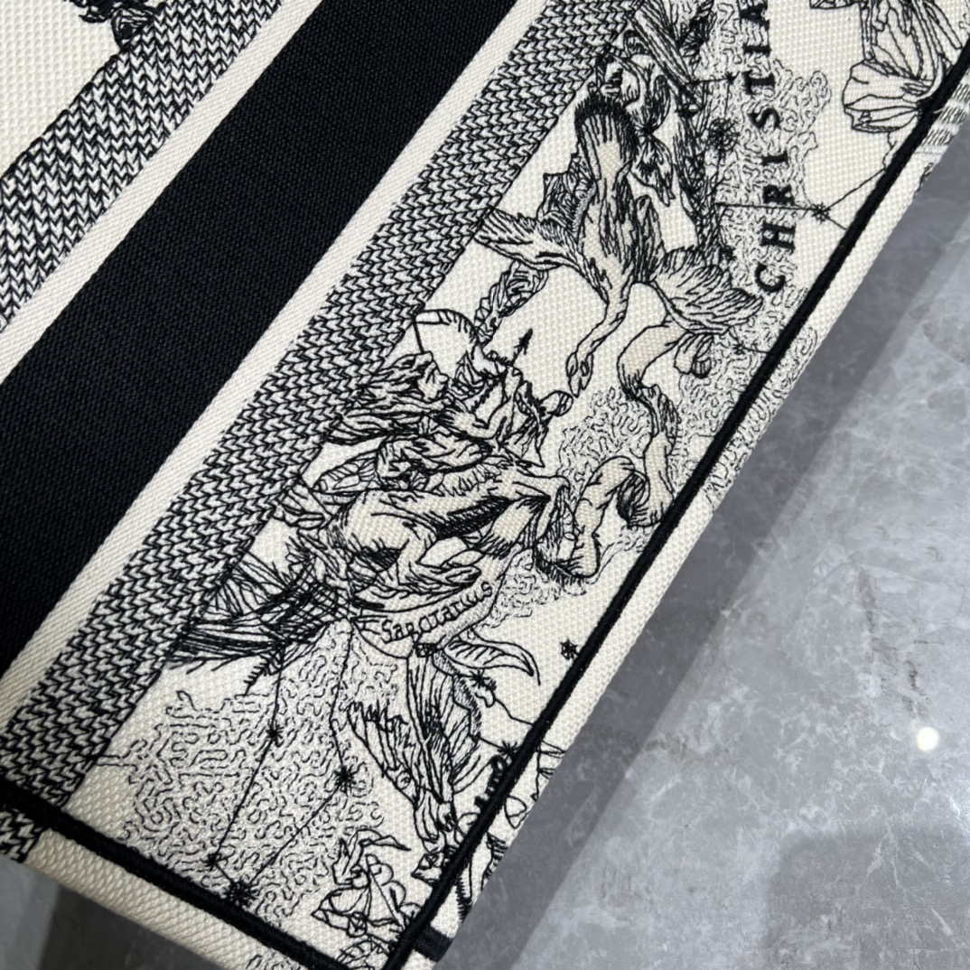 10A + top quality Medium Dior Book Tote 0175 XB022 36cm