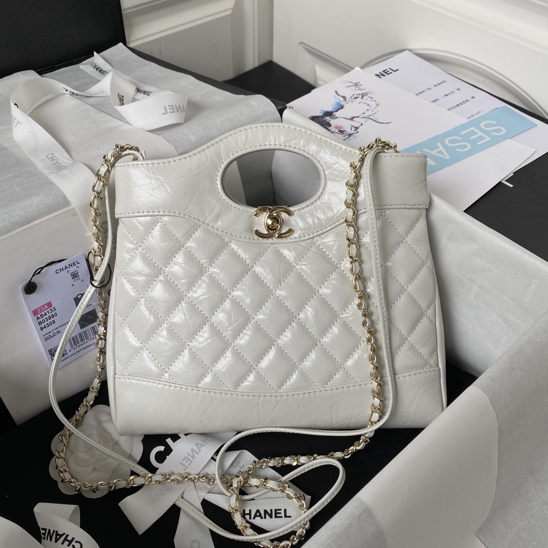 Chanel 31 Bag 4S Light Gold Buckle Linge  Top quality Bag (Replica）