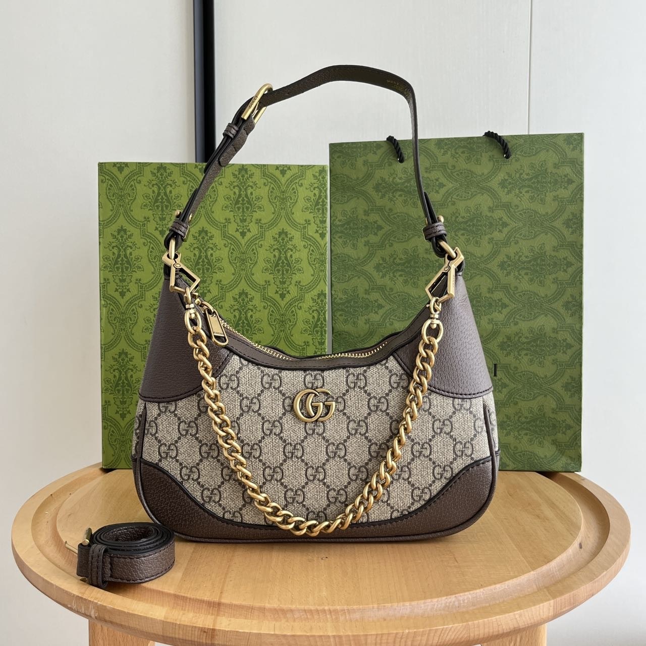 Gucci Hobo Leathers Shoulder Bag 731817