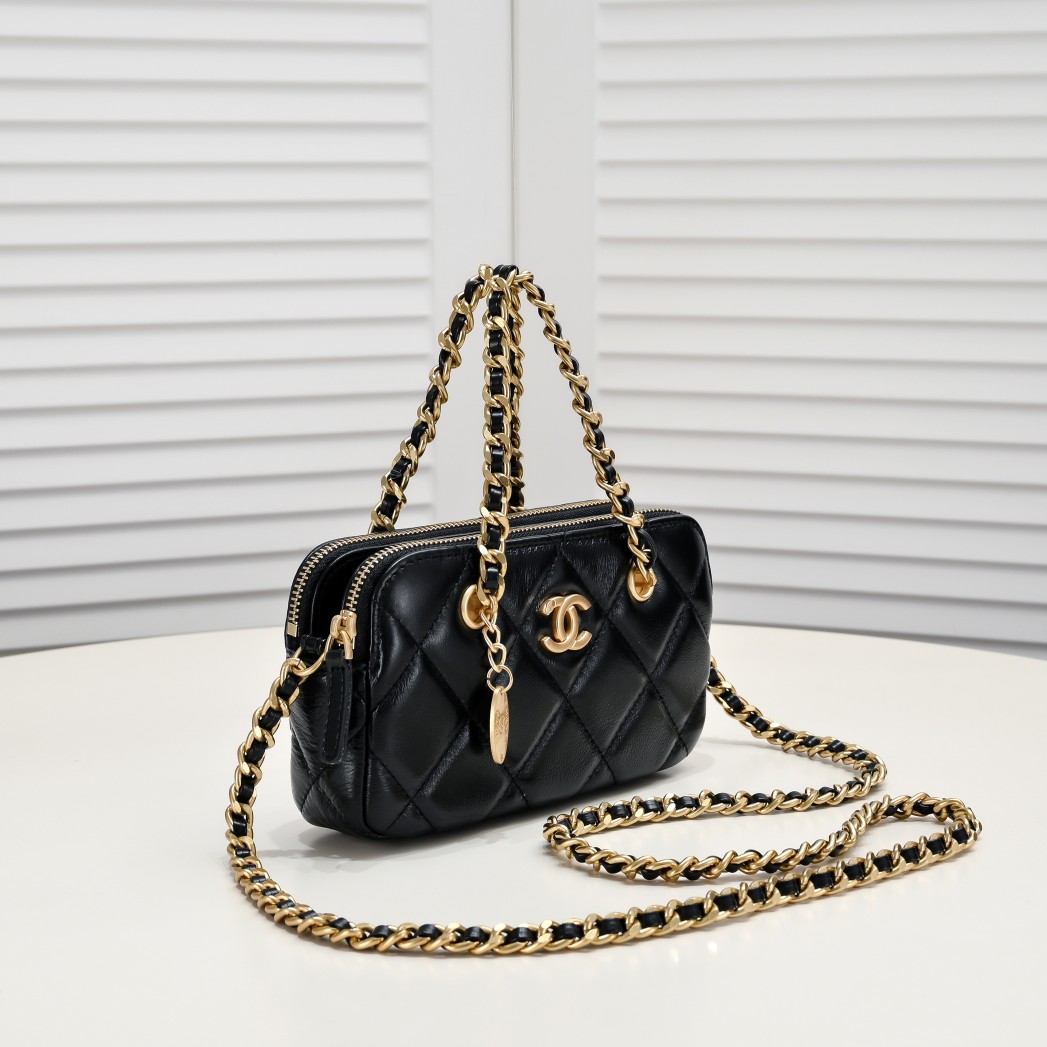 Chanel 23K Gold Coin Chain Bag Shoulder Bag Handbag