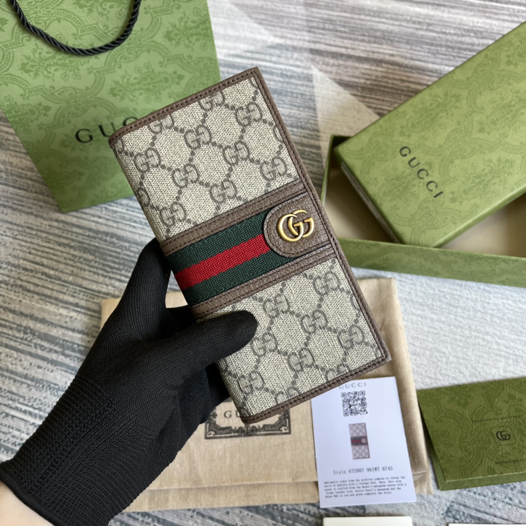 GUCCI Ophidia long wallet 672987 BST Top quality 17.5 CM