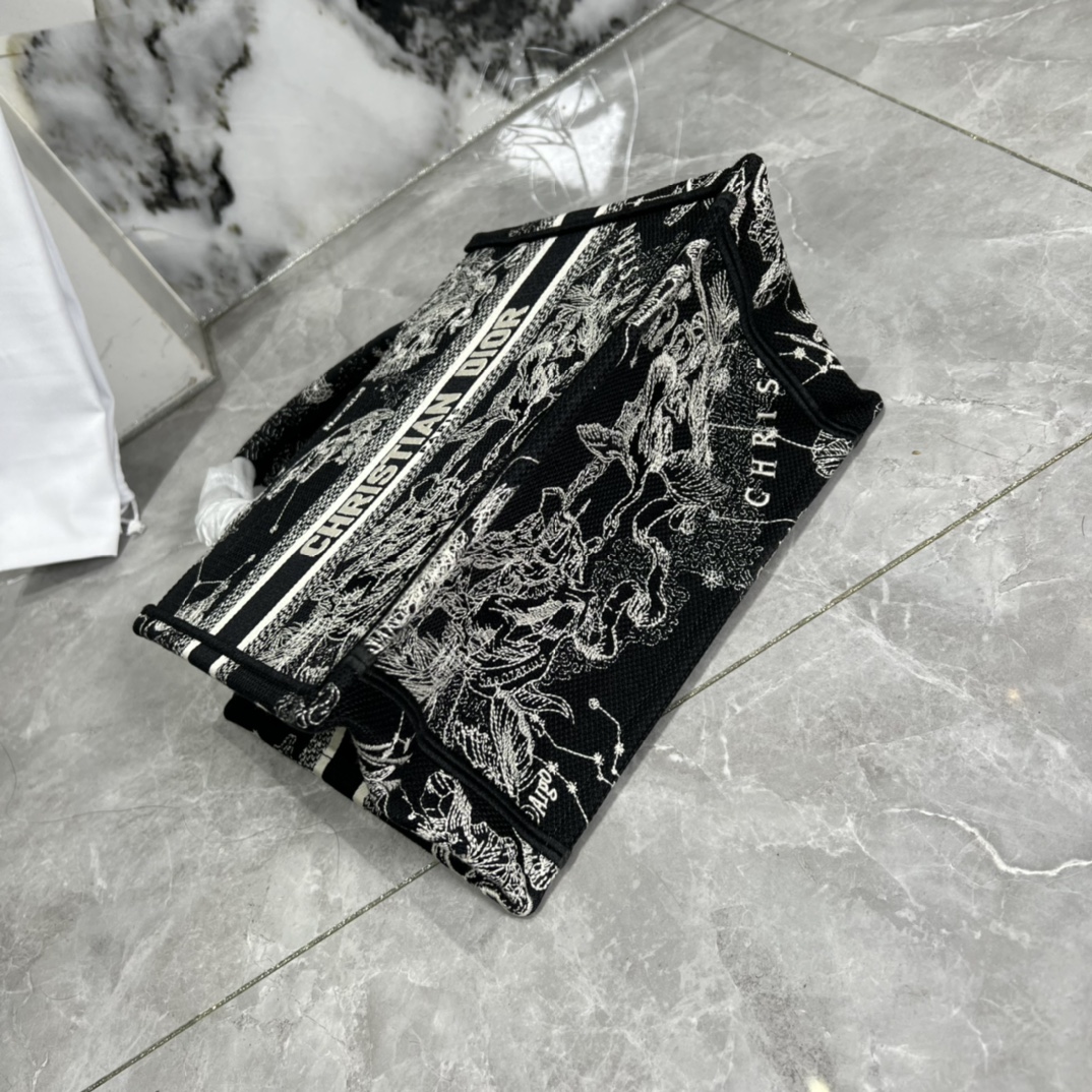 10A + top quality Small Dior Book Tote 0175 XB012 26cm