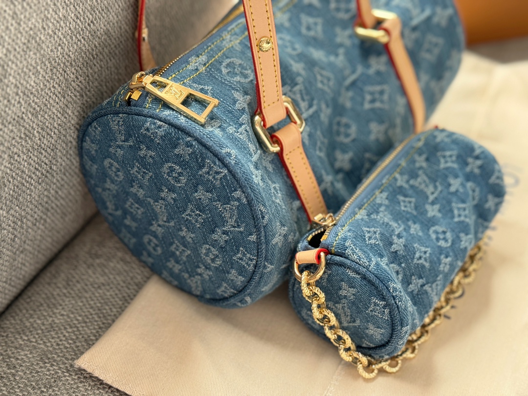 LV PAPILLON Bag 010 DB532 27cm