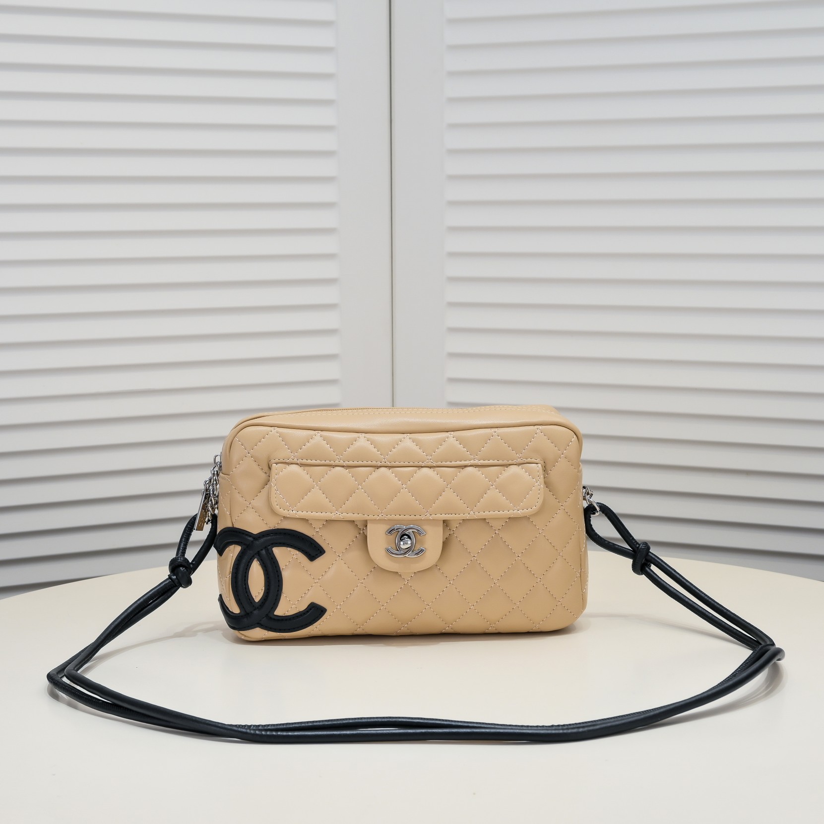 Chanel Ligne Cambon Camera Bag Shoulder Bag Handbag