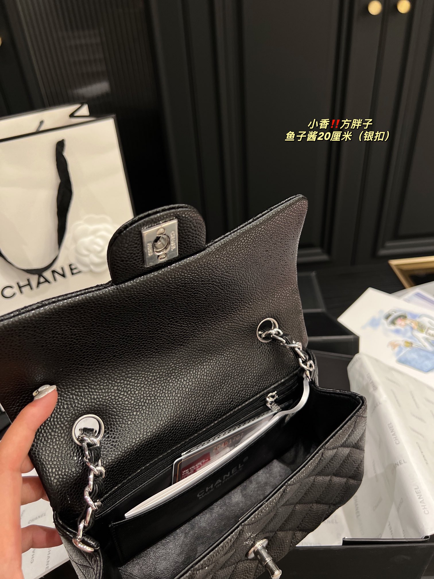 Chanel Shoulder Bag 017 DB071 20cm