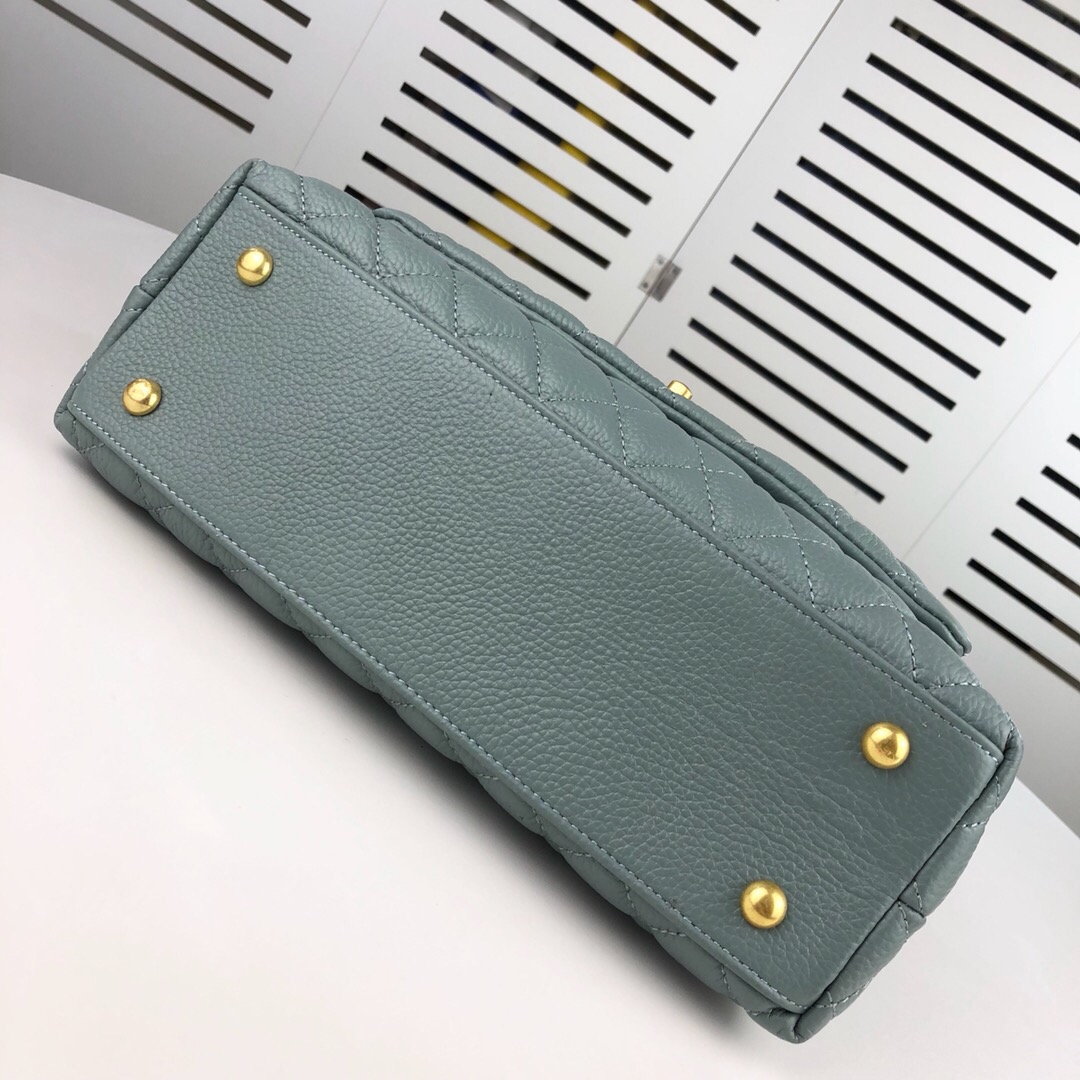 Chanel Haze Blue Medium Shoulder Bag Handbag