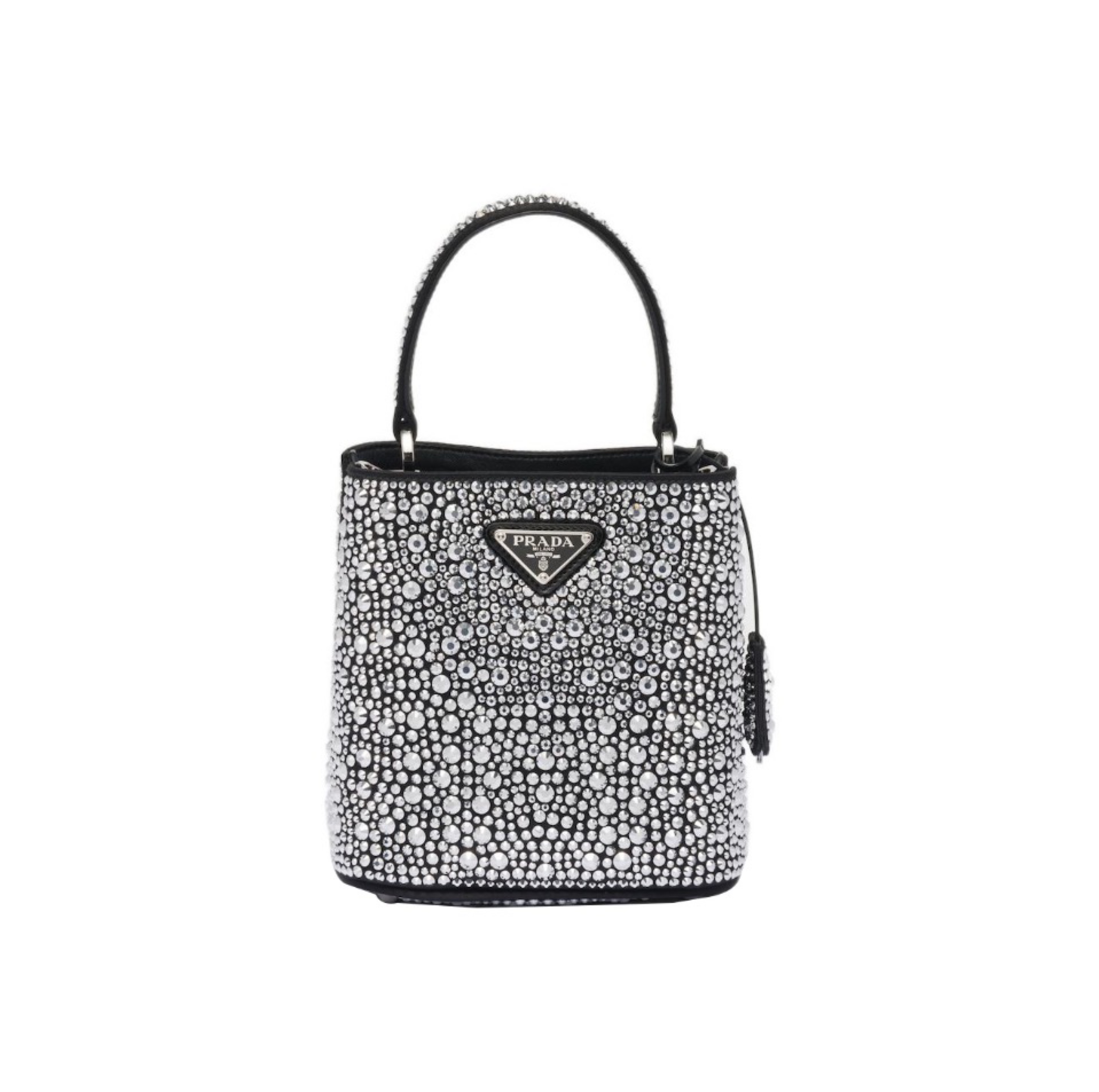Prada Panier Crystal Tote Messenger Shoulder  Bag （Replica）