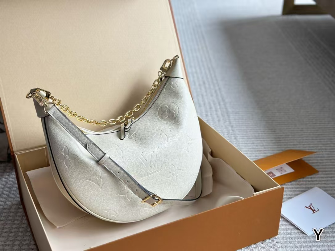 Louis Vuitton LV HOBO LOOP Denim Handbag Shoulder Bag (Replica)