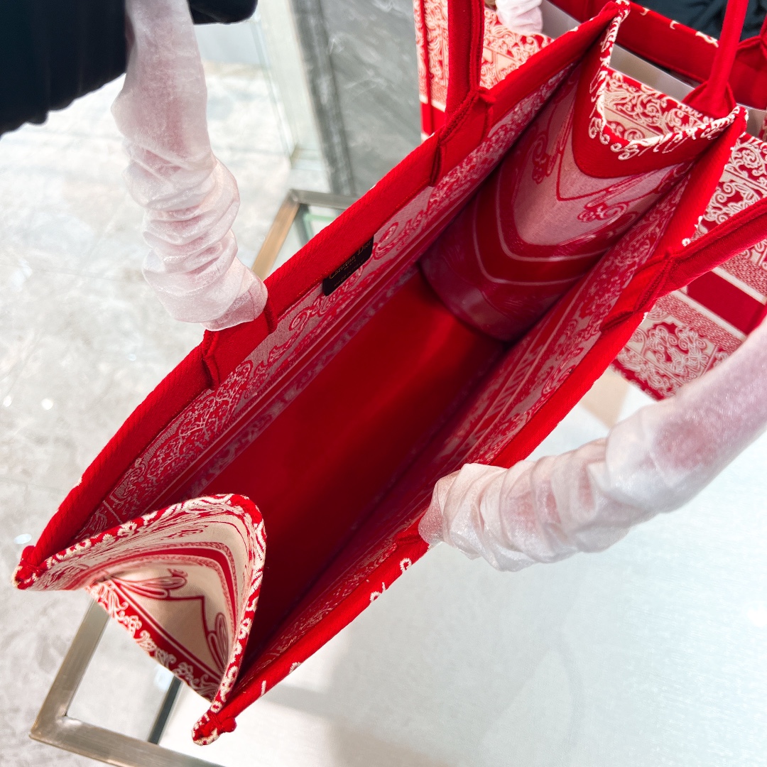 10A + top quality Large Dior Book Tote 1286 DLAM042 42cm