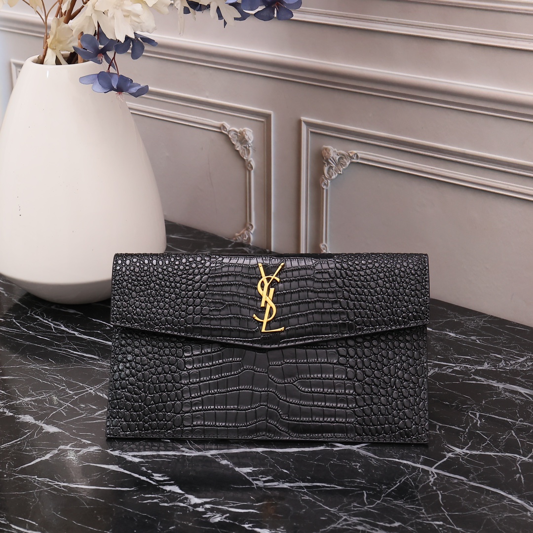 YSL Uptown Clutch 8025 LM031 27cm