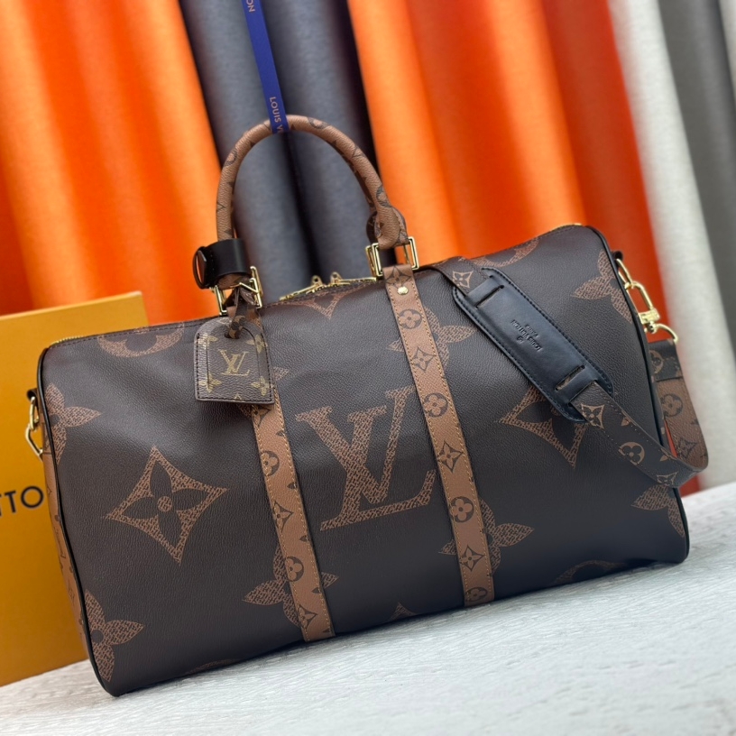 Louis Vuitton Keepall Bandoulière 45  Travel Bag  M47211 M41416