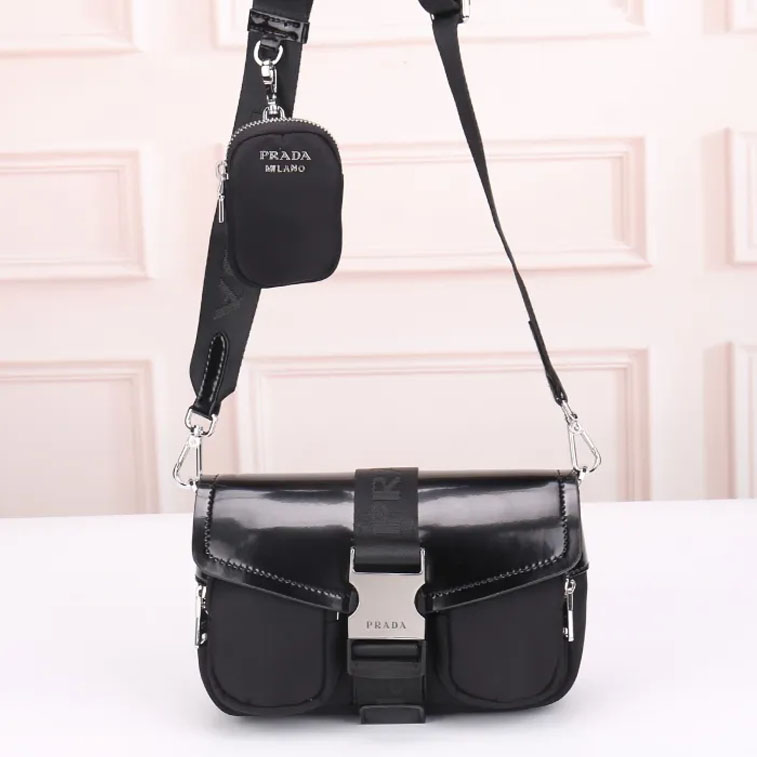 Prada Shoulder Bag 1295 TS571 23cm