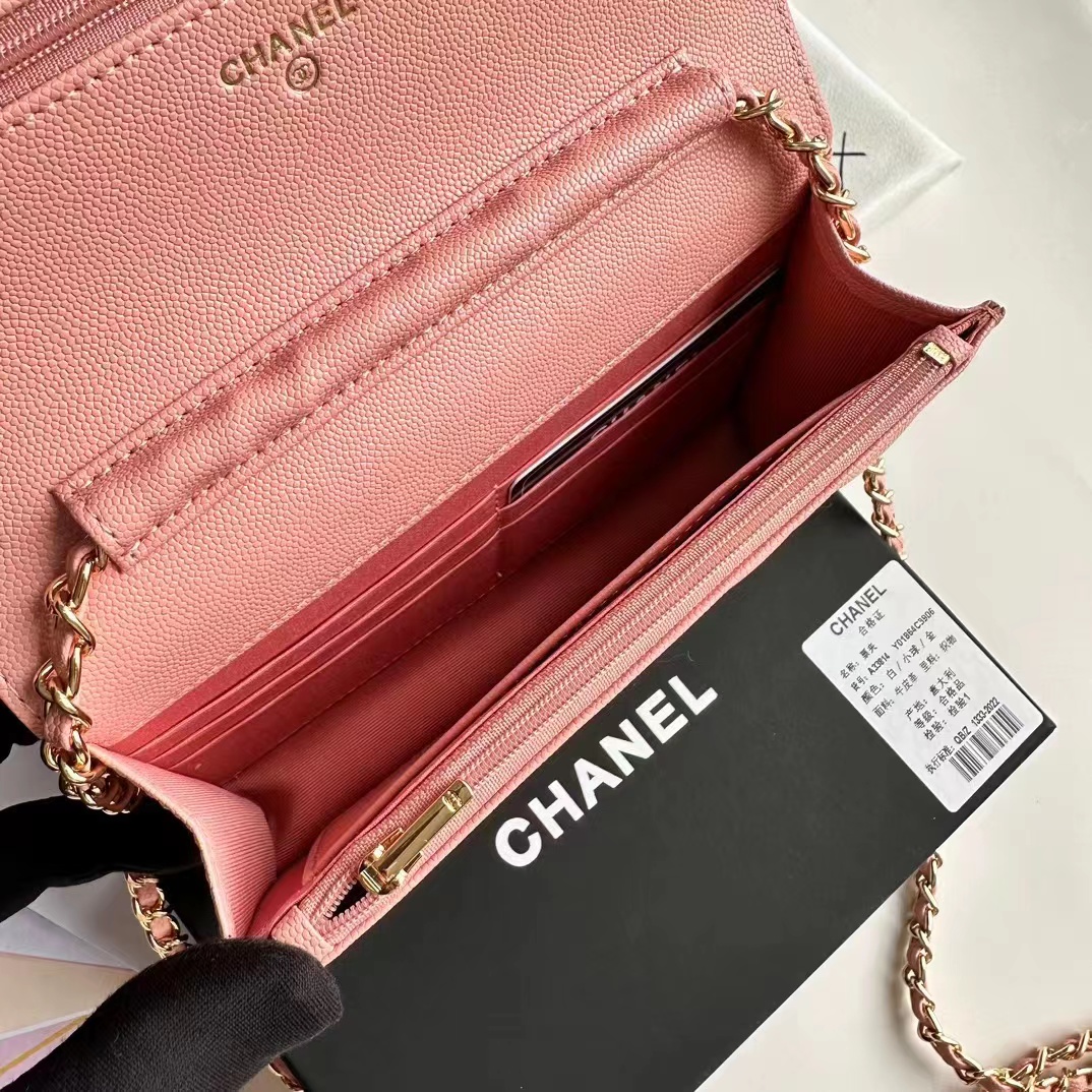 Chanel A33814 Pink LM531 19cm