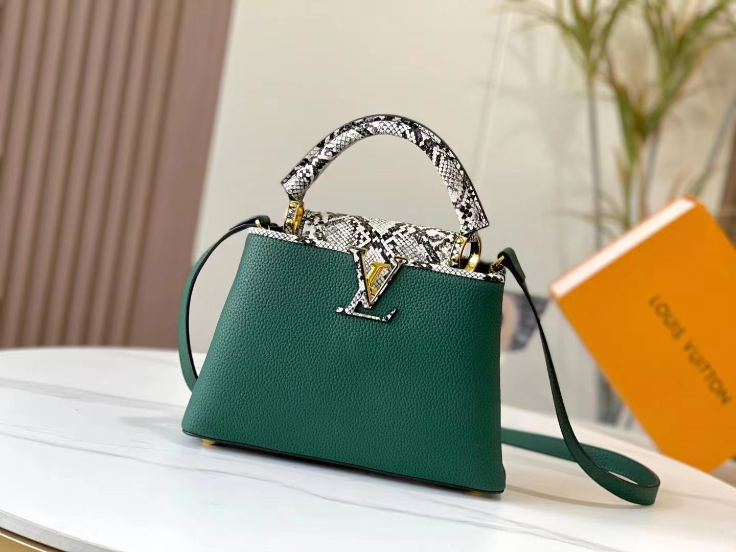 LV Capucines Bag M95508 M95509 LM012032 21-27cm