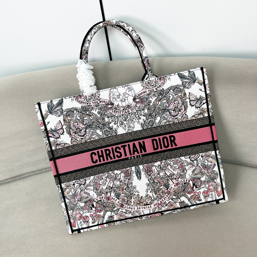 10A + top quality Large Dior Book Tote 1286 DLAM042 42cm