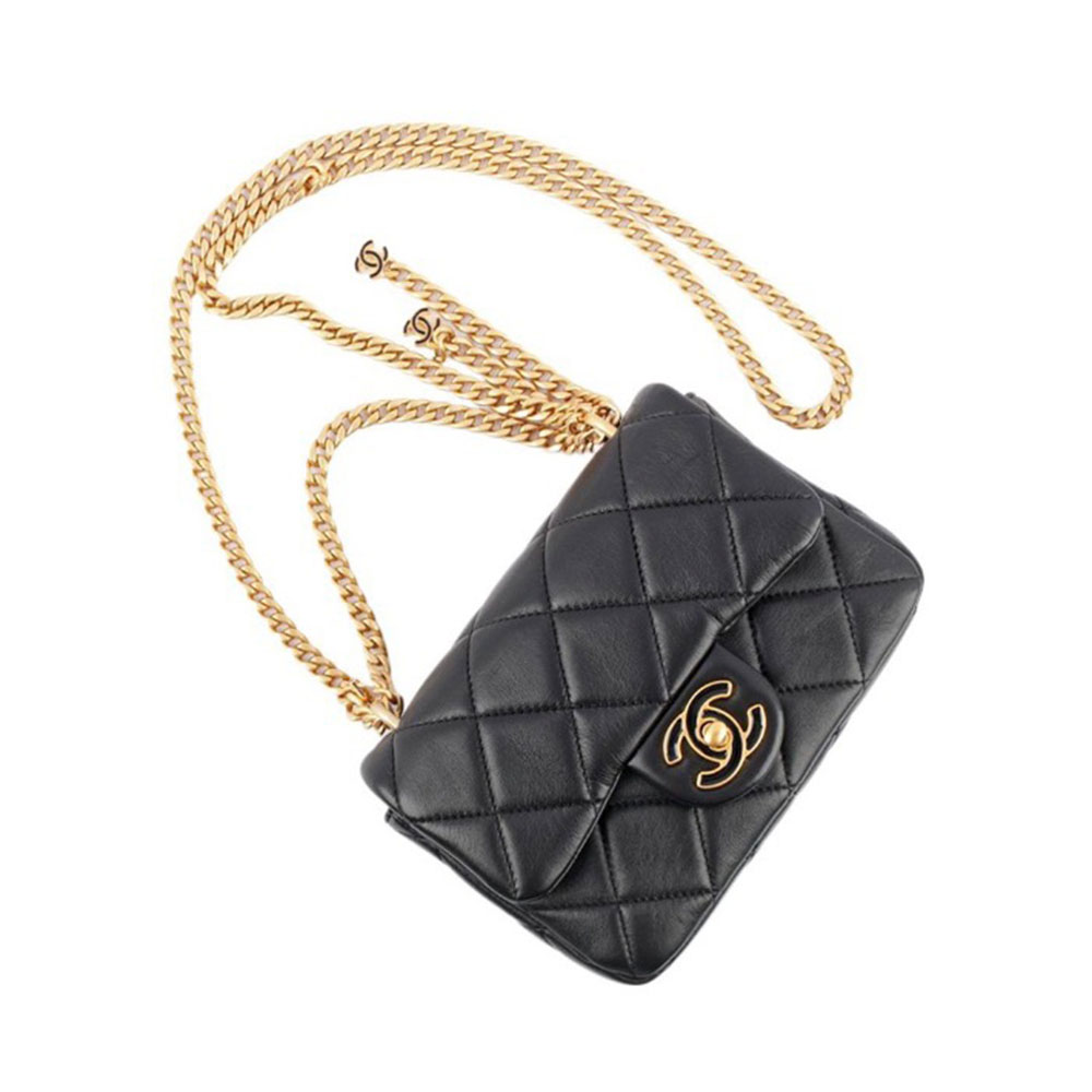 Chanel CC CF Enamel Buckle Bag(Replica)