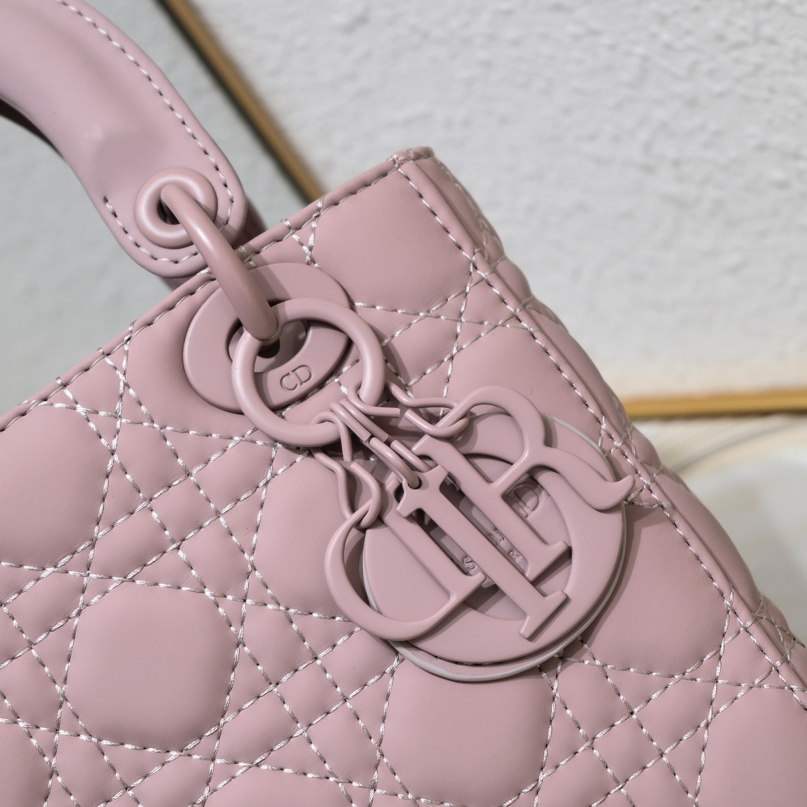 Small Lady Dior My ABCDior Bag Purple Matte 2022 LM061 20cm