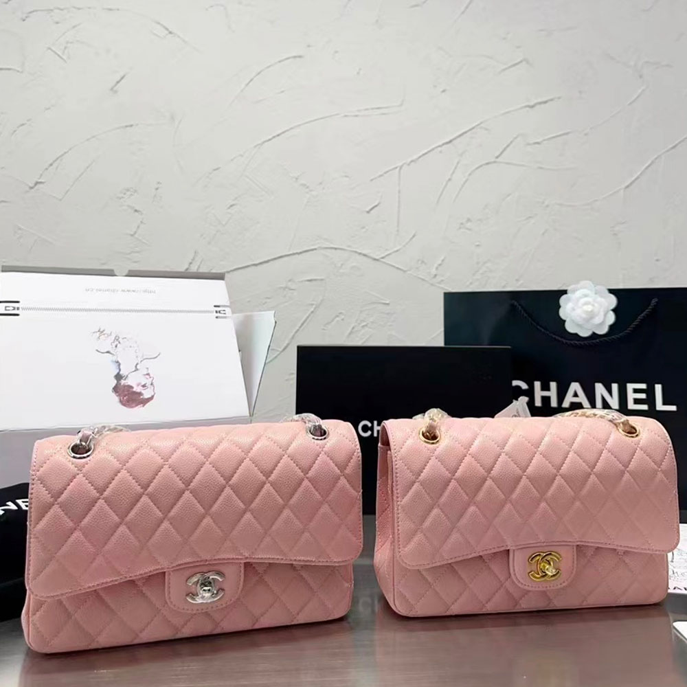 Chanel Caviar CF Medium 25CM Shoulder Bag(Replica)