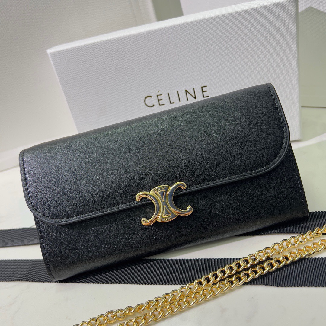 Celine CLAUDE Chain Bag 1962 LM59 19cm
