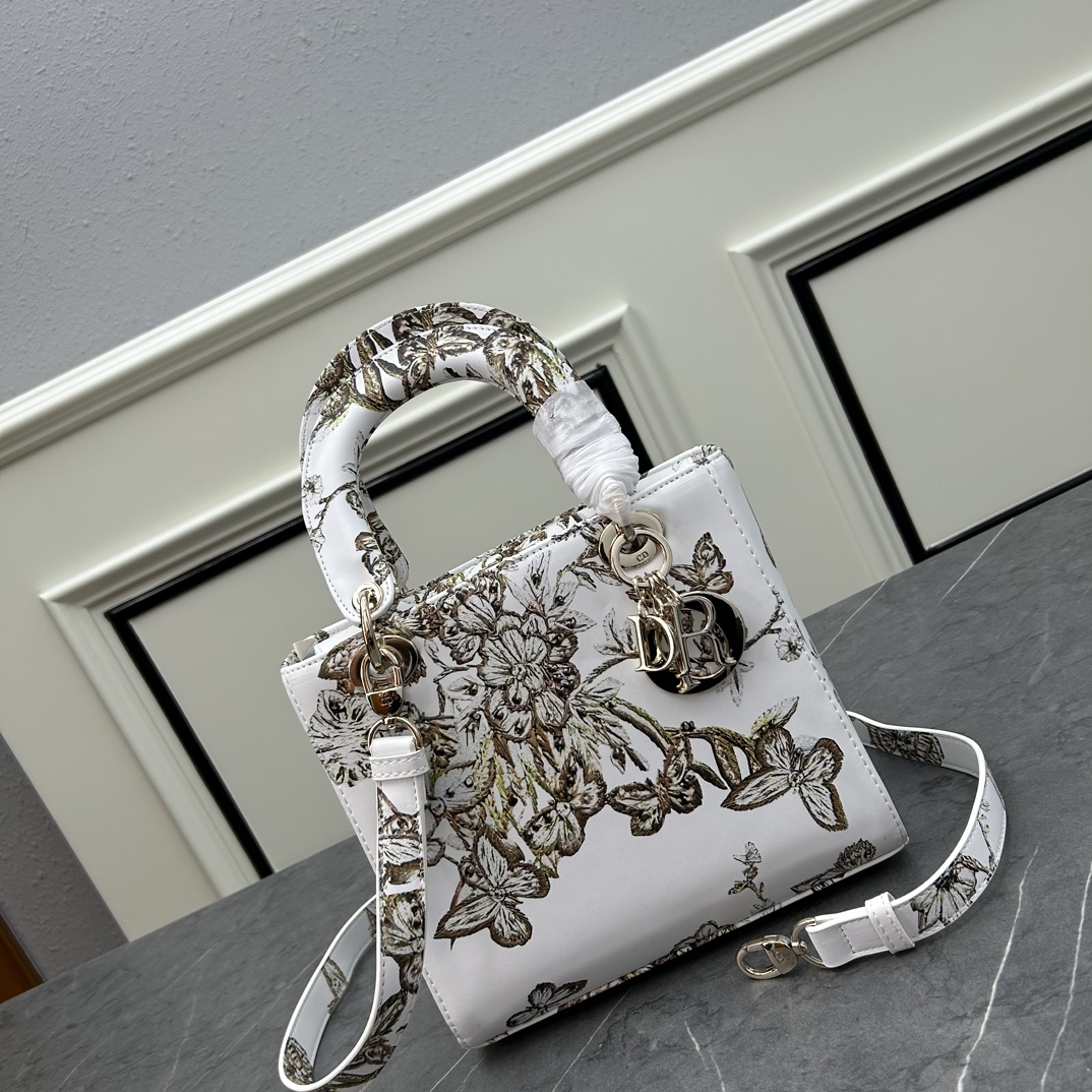 Dior Bag Lady Top Handle Bag 1295