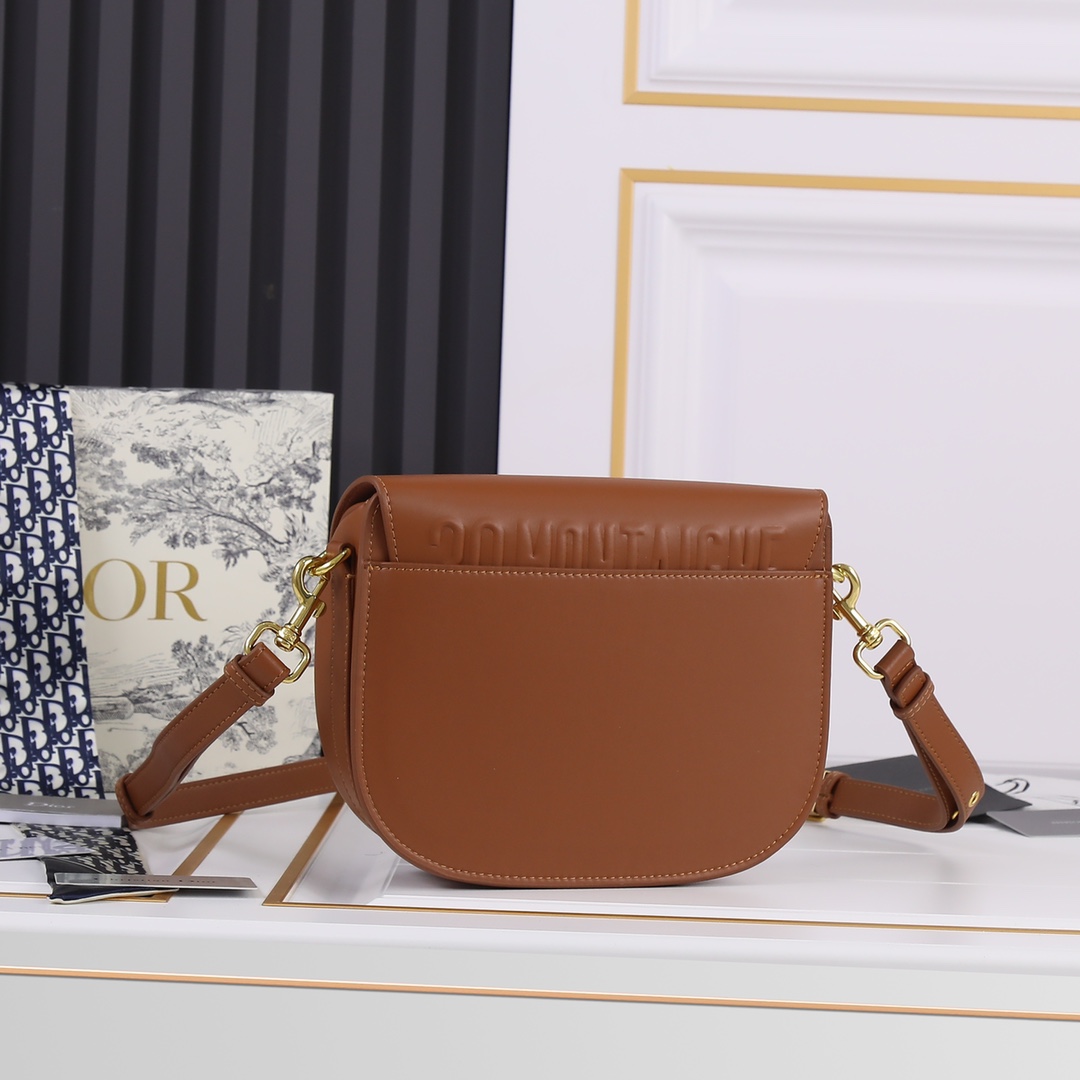 Medium Dior Bobby bag Brown CD-2011 XB081 22cm