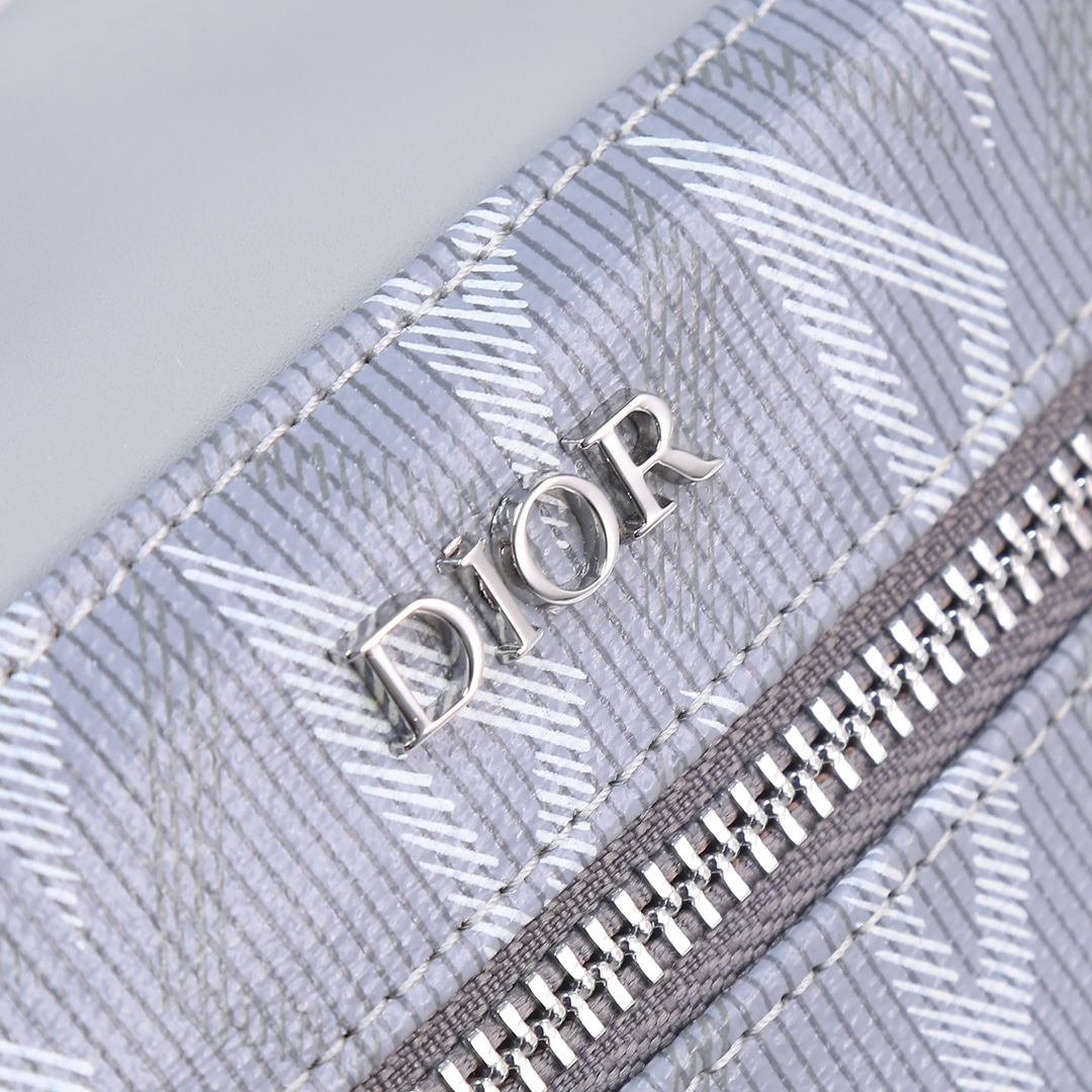 Large Rider Backpack Gray canvas 6601 LM032 30cm