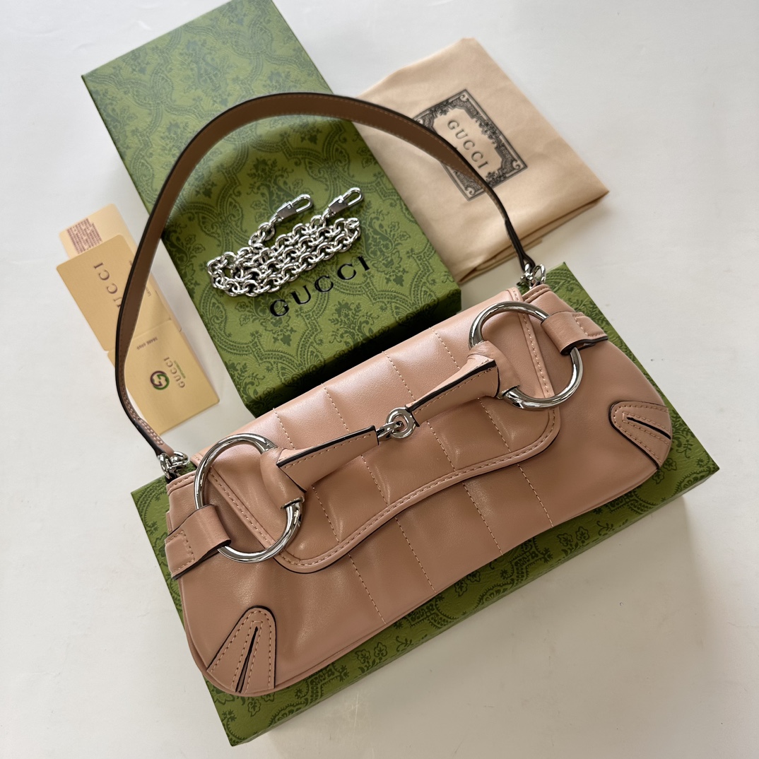 Gucci Horsebit Chain Bag 764339 LM521 27cm