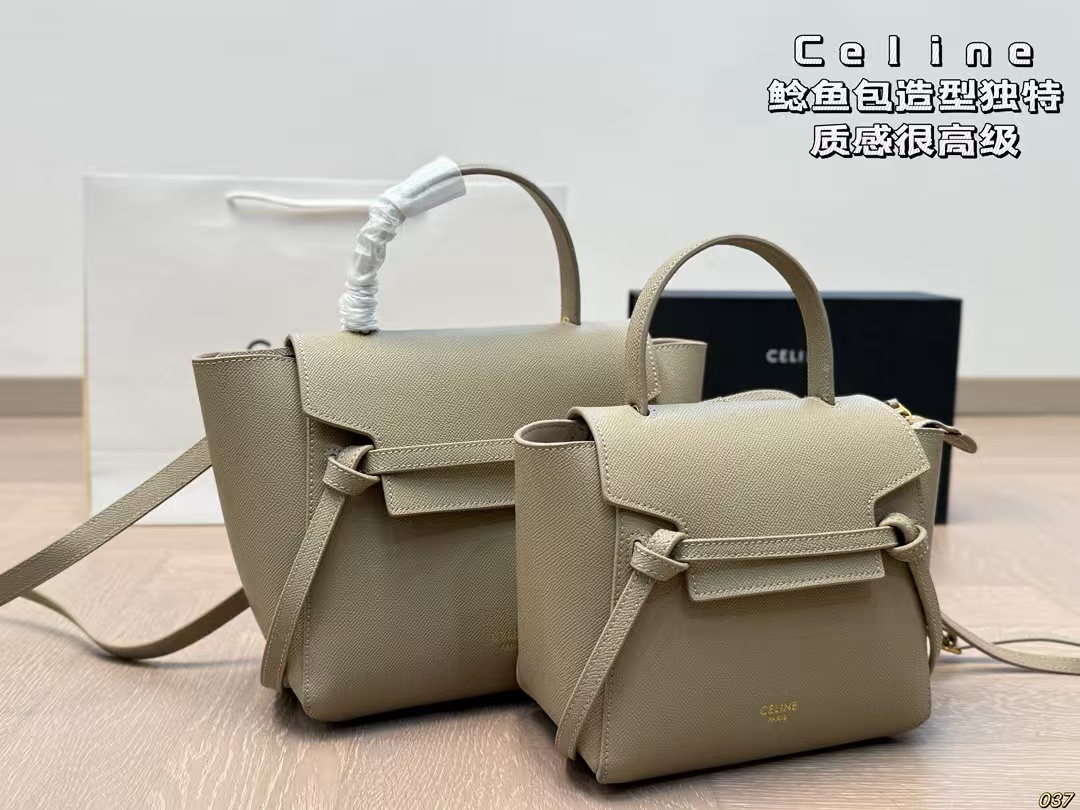 CELINE Grained Calfskin Micro Belt Bag(Replica)