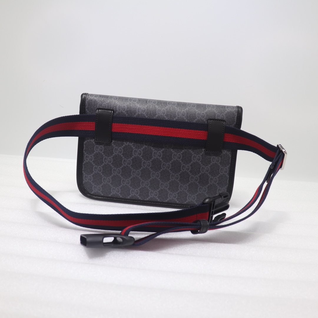 GG Black belt bag 598113