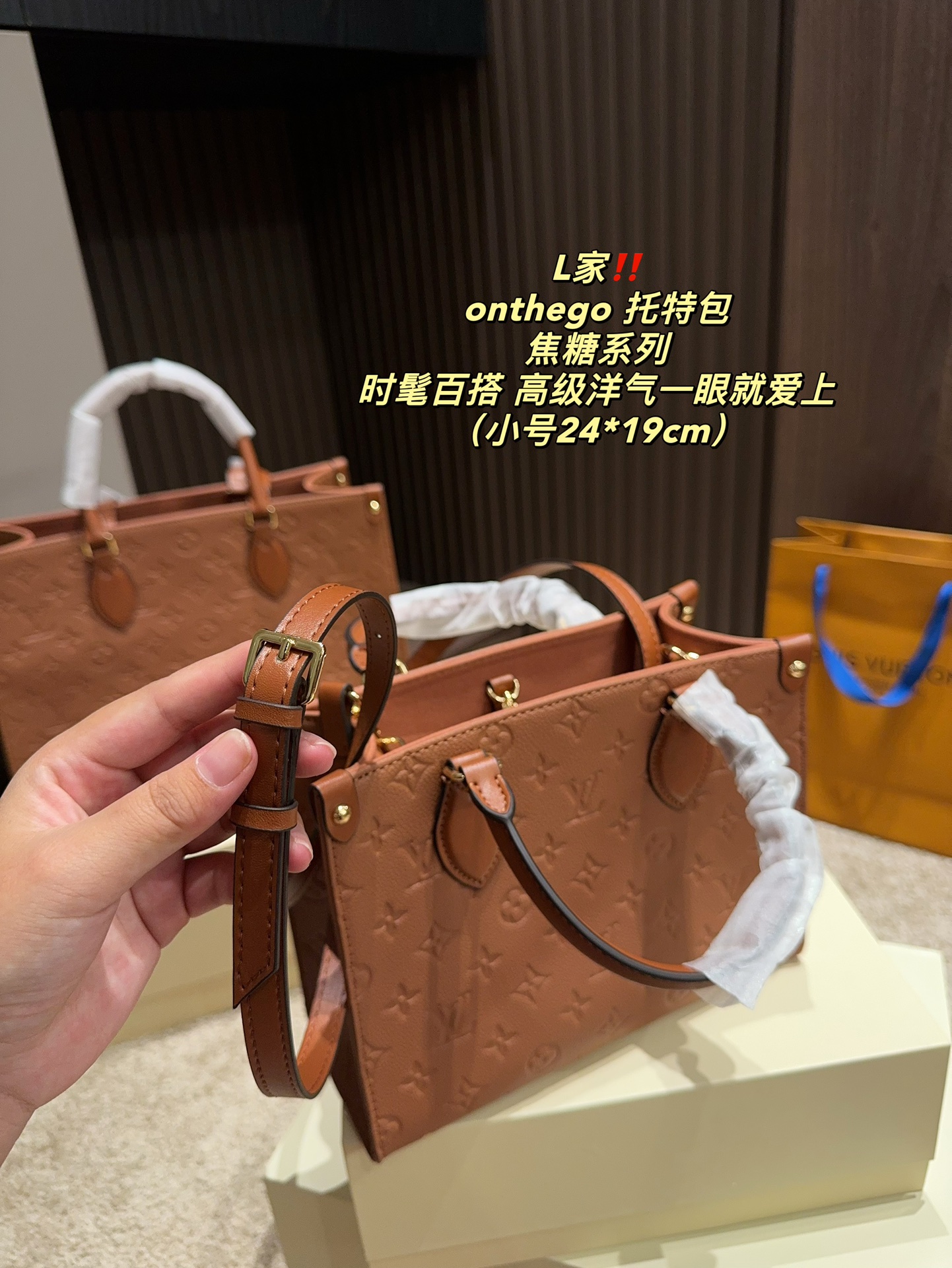 LV Onthego Tote 032 DB502 24cm