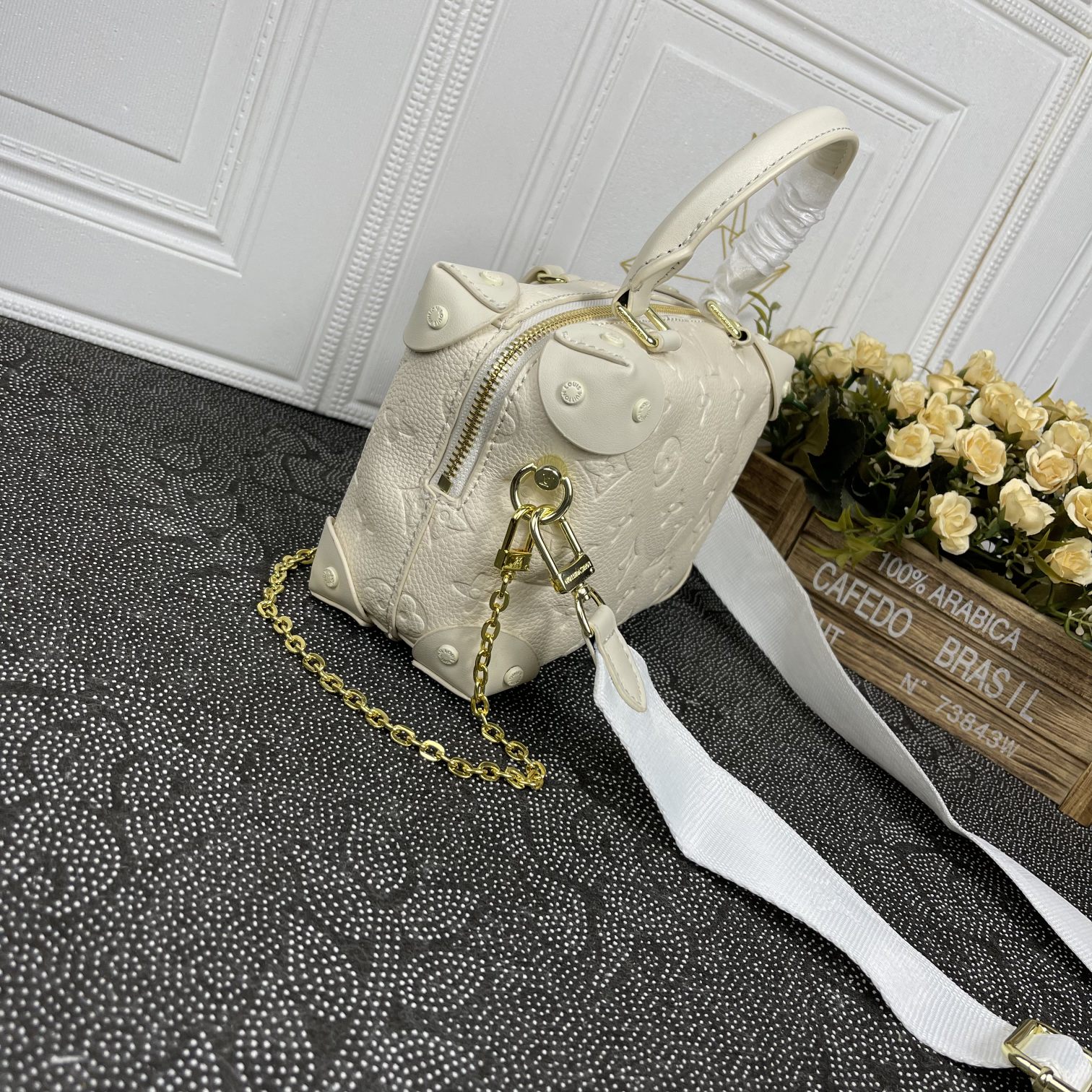 LV Petite Malle Souple M45392 MQ081 20cm