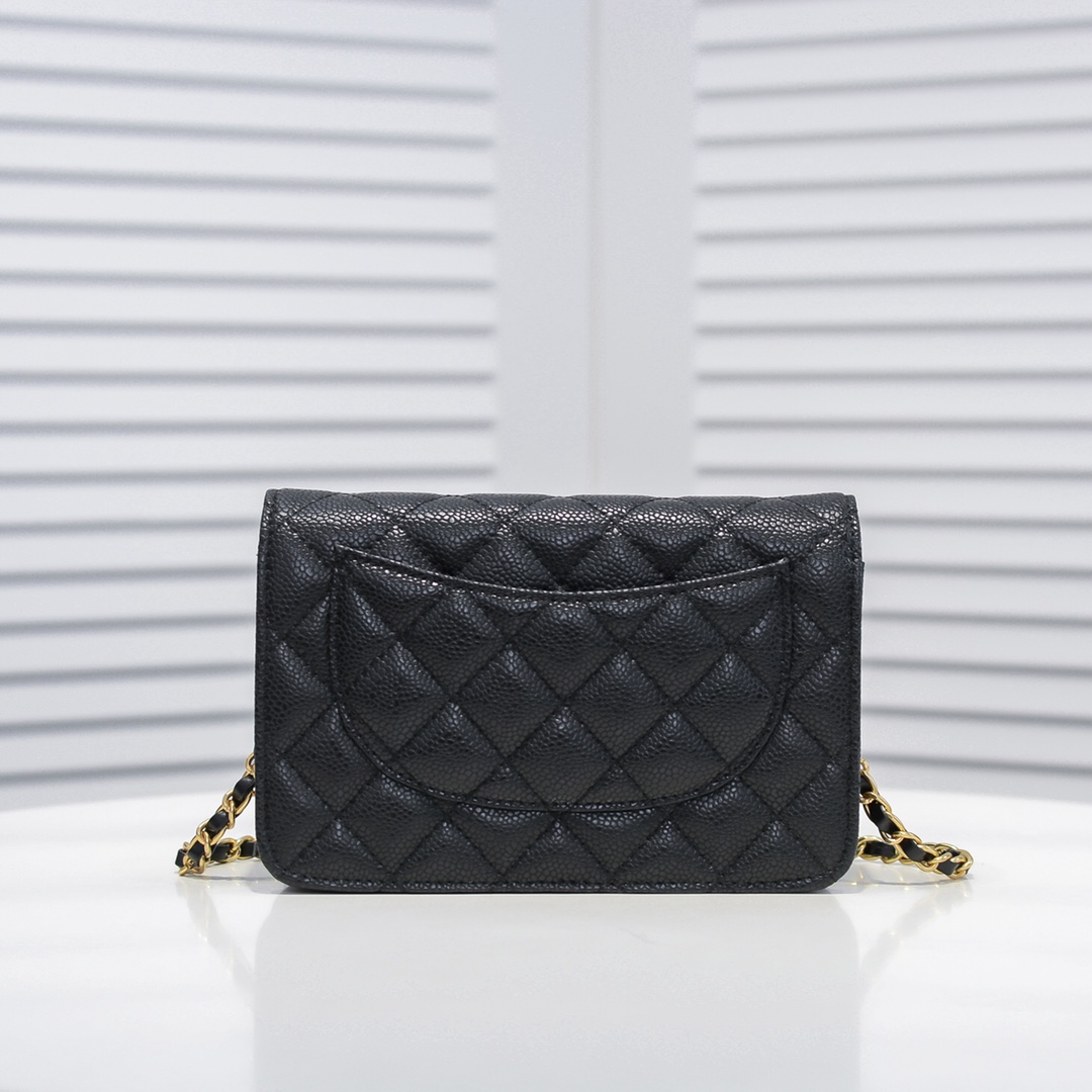 Chanel Woc Chain with Ball Pattern Shoulder Bag Handbag