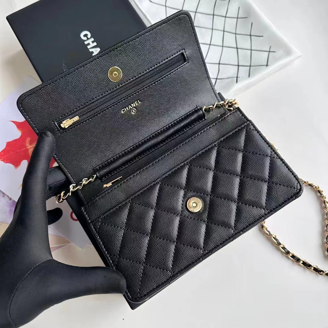 Chanel A33814 Black LM531 19cm