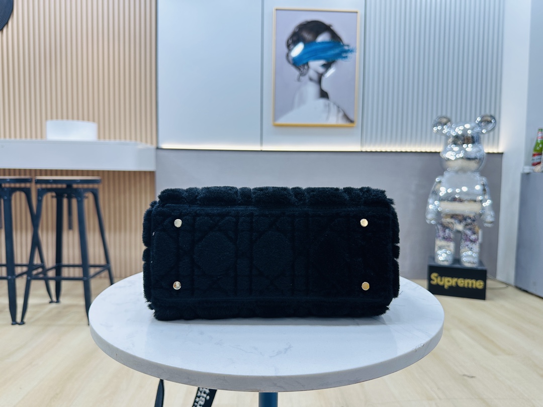 10A + top quality Dior Medium Lady D-Lite Bag 9920 DD003 24cm