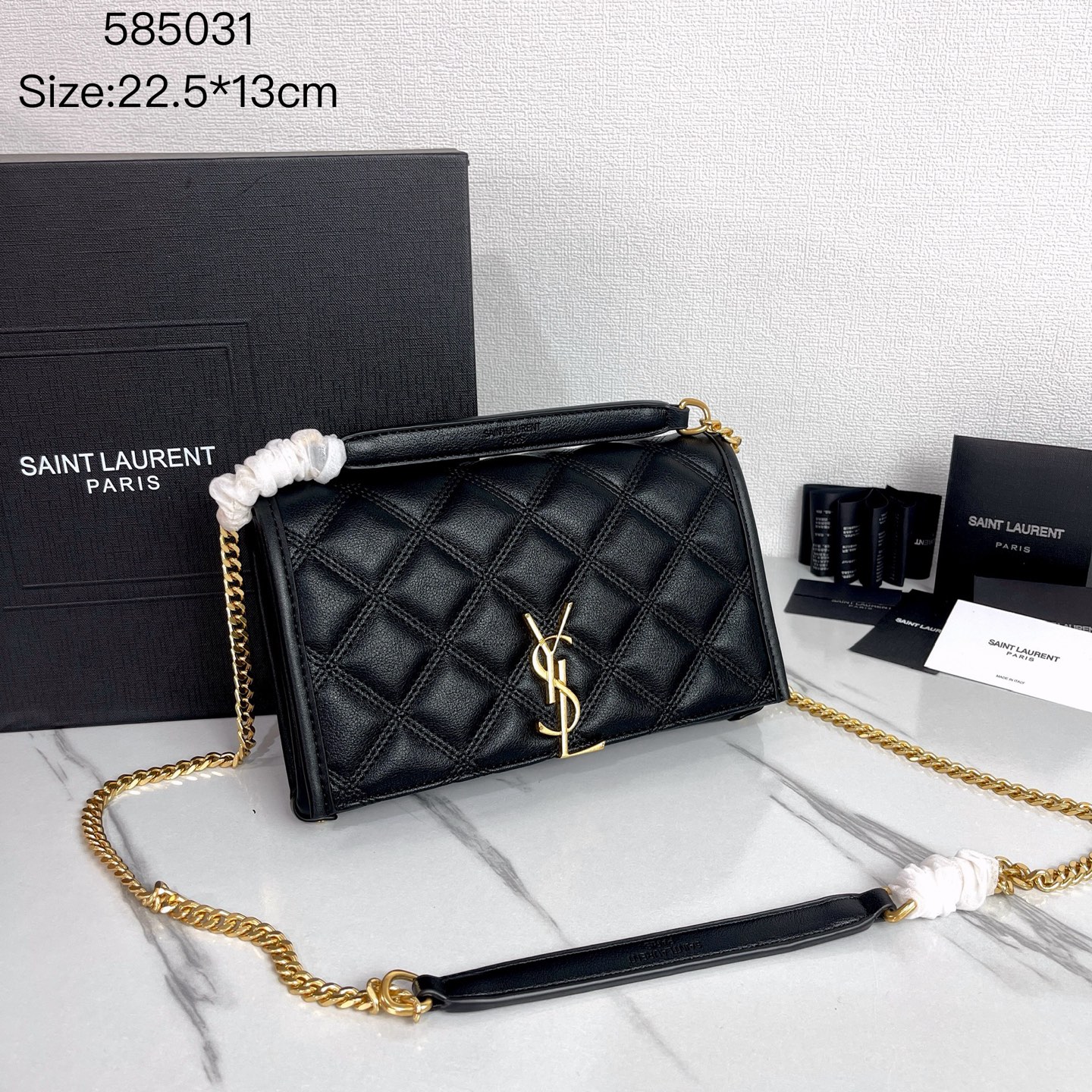 Saint Laurent Bag Becky Crossbody Bag 585031