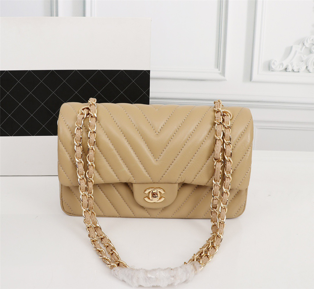 Chanel Clacssic Flap CF Chain Shoulder Strap Bag (Replica）