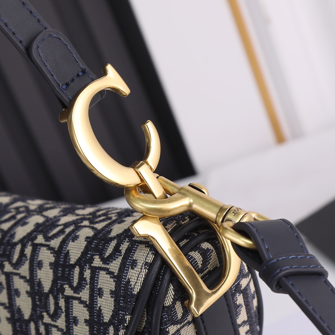 Saddle Bag Blue print 6677 XB012 25.5cm