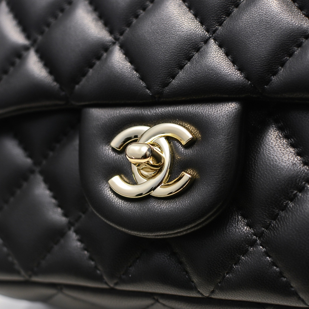 Chanel Classic Bag CF Drill Beads Shoulder Bag Handbag