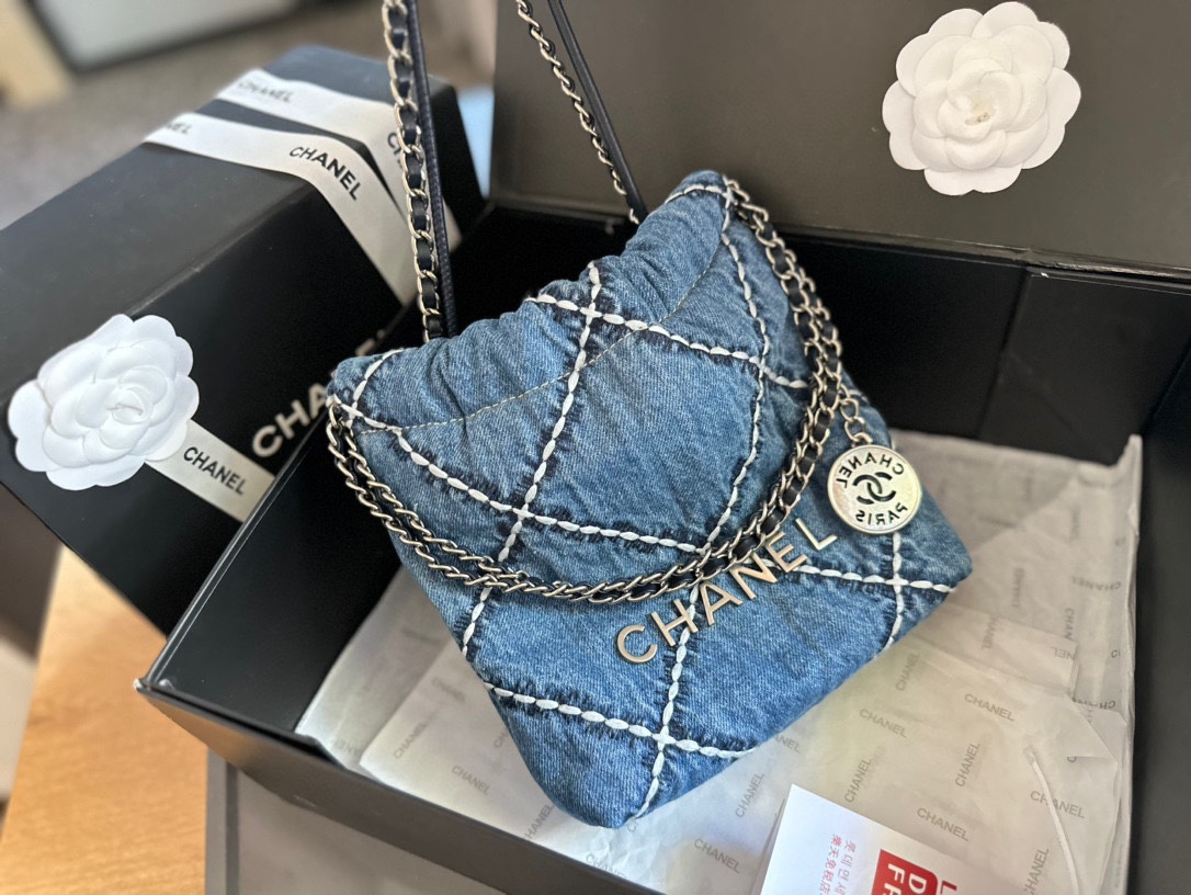 Chanel Denim Shoulder Bag LM042 20-40cm