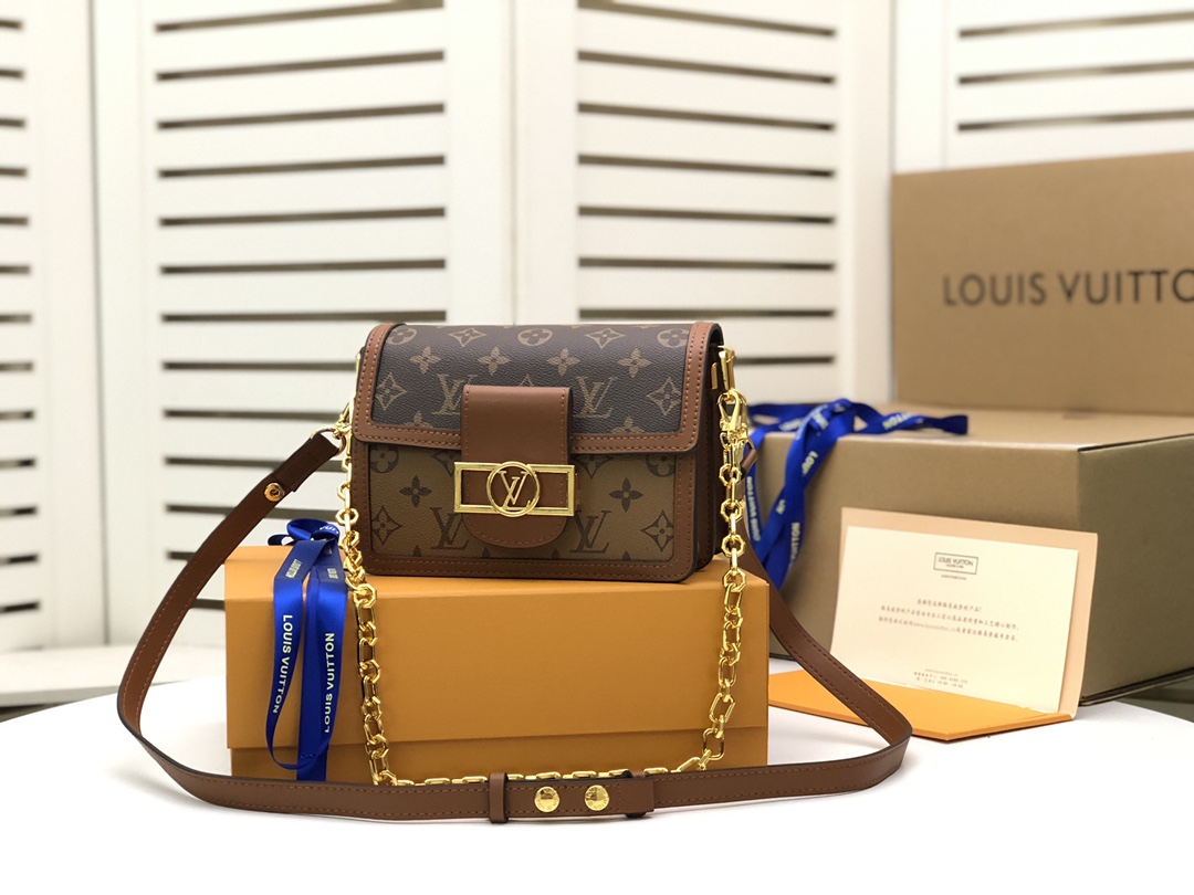Louis Vuitton DAUPHINE 25CM 20CM 18.5CM