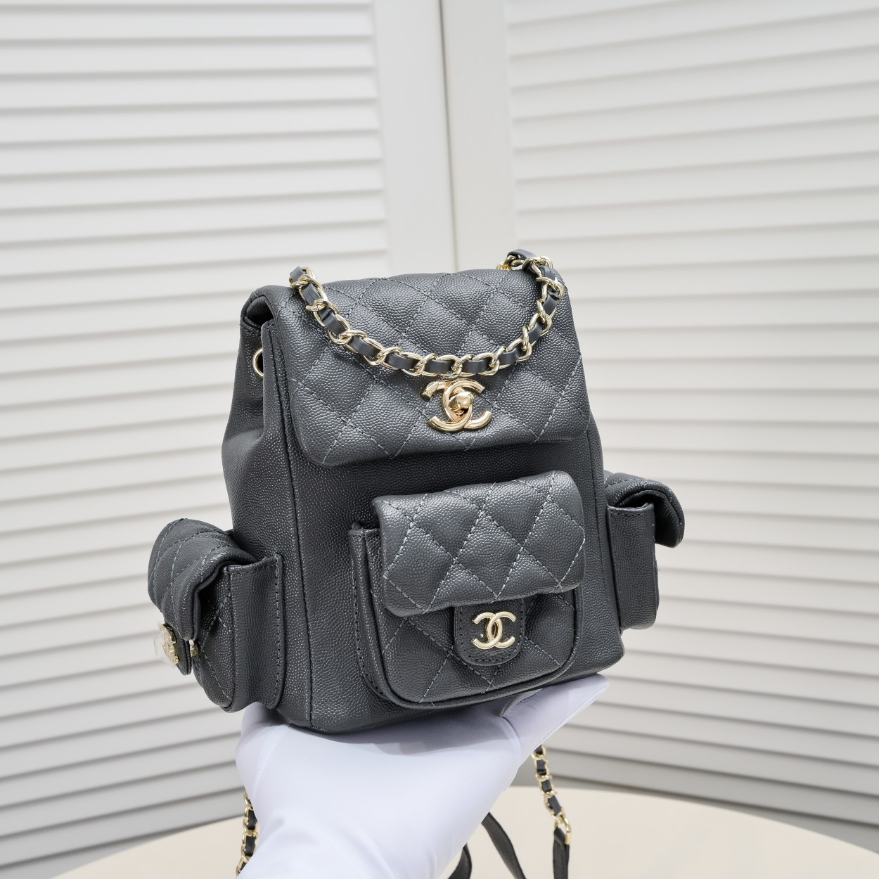 Chanel 23k Small backpack Backpack Bag Handbag