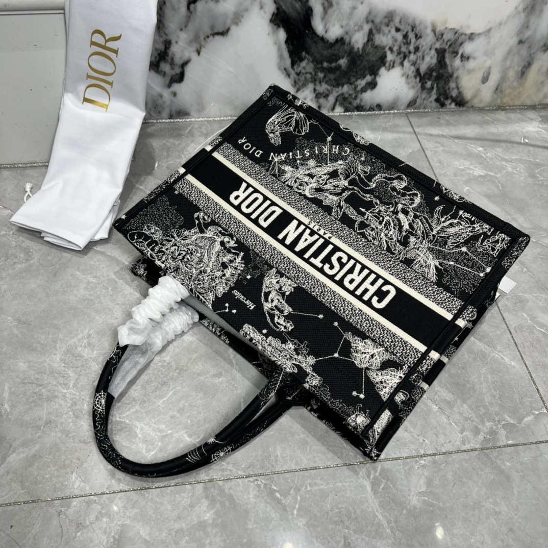 10A + top quality Medium Dior Book Tote 0175 XB022 36cm