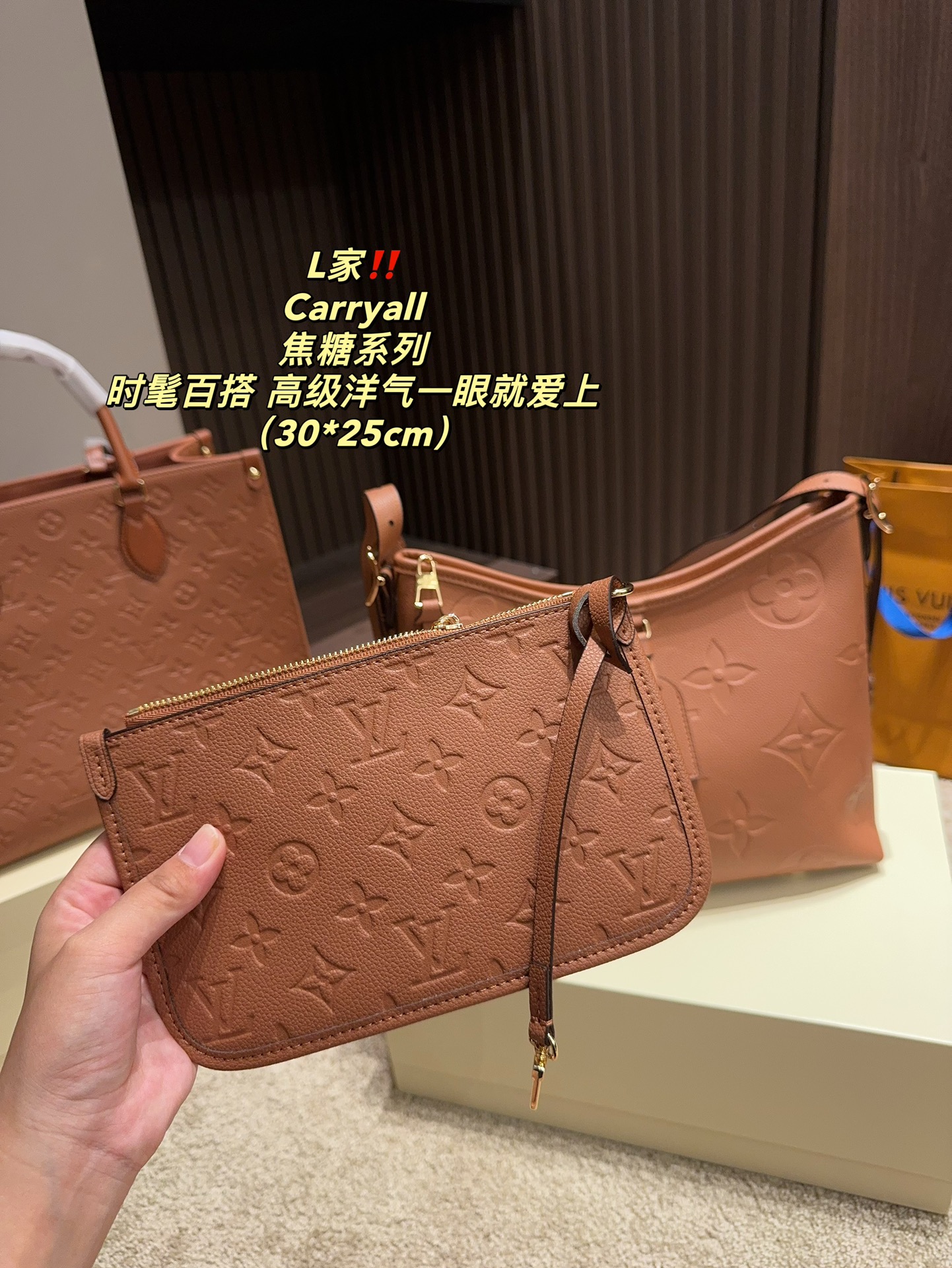 LV Carryall Bag 031 DB502 30cm